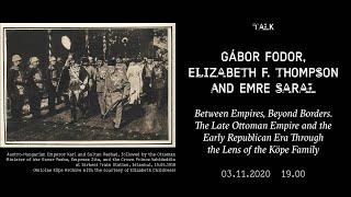 Talk: Gábor Fodor, Elizabeth F. Thompson and Emre Saral