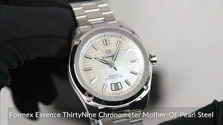 Formex Essence ThirtyNine Chronometer Mother Of Pearl Steel