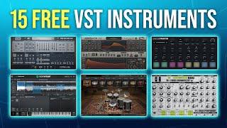 Top 15 FREE VST Instruments in 2025 (Synths, Acoustic Instruments & More)