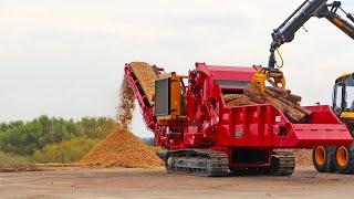 Amazing Modern Wood Chipper Machine Working Skill, Extreme Fast Tree Cut Easy You Never See