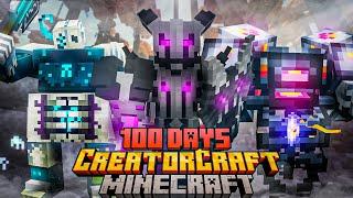 Surviving 100 Days In CREATORCRAFT Hardcore, did i survive…?