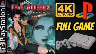 Fear Effect 2: Retro Helix | PS1 | 4K60ᶠᵖˢ UHD| Longplay Walkthrough Playthrough Full Movie Game