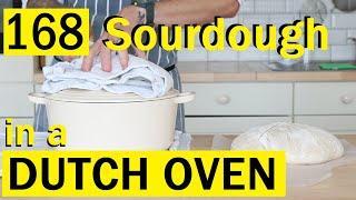168: How to bake SOURDOUGH in a DUTCH OVEN - Bake with Jack
