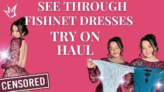 TRANSPARENT Dresses TRY ON Haul with Mirror View! | Jean Marie Try On