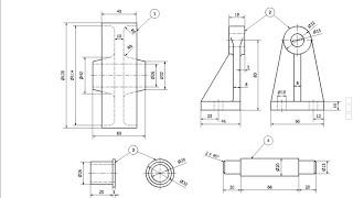 How to  do Assembly Drawing Roller Wheel.