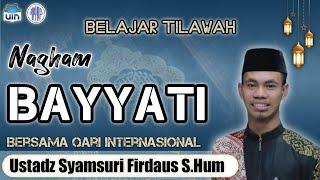 Ustadz Syamsuri Firdaus II Belajar Nagham Bayyati Bersama Qari Internasional