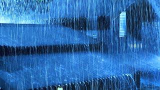 Relaxing And Sleeping With The Sound Of Heavy Rain And Thunder  White Noise Asmr