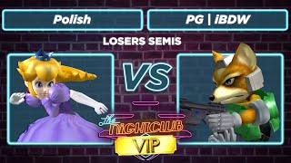 The Nightclub VIP: PG | iBDW (Fox) vs Polish (Peach) - Losers Semis SSBM