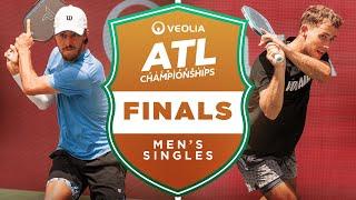 Hunter Johnson vs Dylan Frazier at the Veolia Atlanta Pickleball Championships