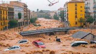 Spain Flood Chaos: Lanzarote Drowning in Water — Streets Vanish in Seconds!