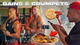 CRUMPETS and GAINS | JACKED EATS BALI EP9