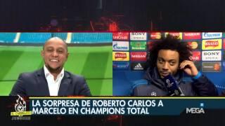 La conversación entre Roberto Carlos y Marcelo, en Champions Total