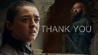 Arya & Sandor // Thank You