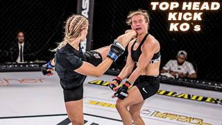 TOP Head Kick Knockouts | MMA, Kickboxing KO's