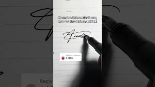 Mit 8 Jahren so unterschreibenWelchen Namen sollen wir schreiben?‍ #signature #schreiben #name