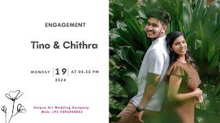 TINO & CHITHRA || ENGAGEMENT || LIVE STREAMING || 19.08.2024 || TIME : 05.30 PM ||