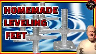 How to Make Scaffolding Leveling Feet | DIY Metaltech Scaffold Hack