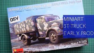 Miniart 1/35 3t Cargo Truck 3,6-36S Early Prod. (35445) Review