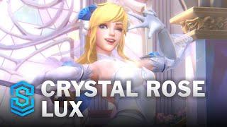 Crystal Rose Lux Wild Rift Skin Spotlight