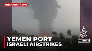 Air raids hit Yemen’s port city of Hodeidah