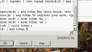 mIRC - Making your own bot!