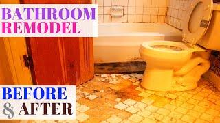 Before and After Bathroom Remodel