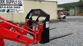 NEW Virning 42" Compact Tractor Pallet Forks For Sale Mark Supply Co Saxton PA 16678 We Ship!!!