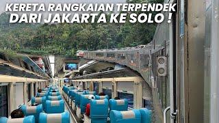HANYA 6 KERETA EKSEKUTIF JADI KERETA RANGKAIAN TERPENDEK‼️Naik KA Manahan Tambahan Jakarta - Solo