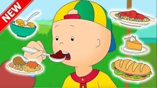 NEW Caillou and the FOOD FAIR | Funny Animated cartoon for Kids | Cartoon Caillou l Cartoon Movie