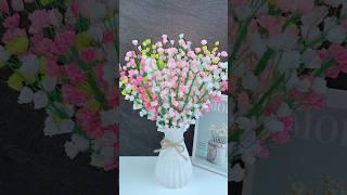 Handmade diy ribbon flowers #gift #handmade #diy #craft #flowers #tutorial #diyflowers #ribbon