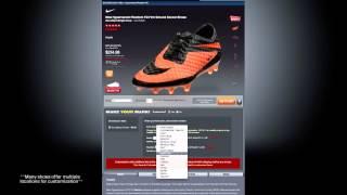 SOCCER.COM Shoe Customization