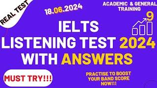 IELTS Listening Practice Test 2024 with Answers (hinchingbrooke country park)  | 18.06.2024