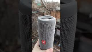 JBL FLIP 5 | GRAY | GG | BASS TEST | UNDER ICE RAIN |