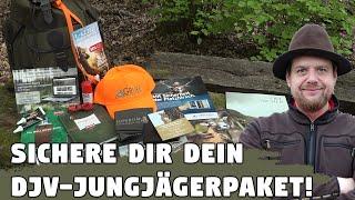 Jungjägerpaket vom DJV: Nützliches, jede Menge Vorteile und Gutscheine für den Start ins Jägerleben