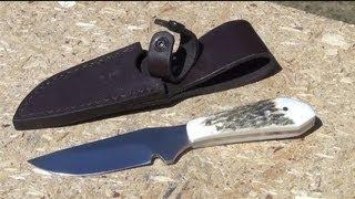 Silver Stag Elk Skinner Testing Knife Review