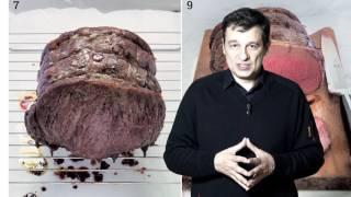 La giusta temperatura di cottura della carne. Una clip di Dario Bressanini