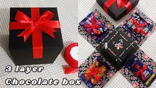 3 layer Chocolate Gift Box  Gift box with Chocolates | Chocolates Box for All occasions