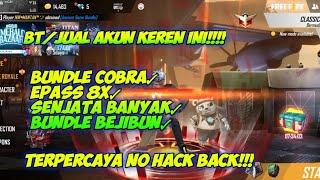 BT/JUAL AKUN KEREN NIH!!! BUNDLE EVO COBRA || NO HACK BACK