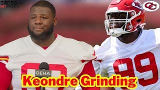 Chiefs Rookie DT Keondre Coburn Is Grinding With Former Chiefs RB Derrick Blaylock Before Camp