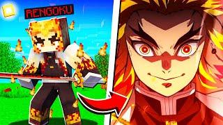 I Became Season 2 RENGOKU in Demon Slayer Minecraft!