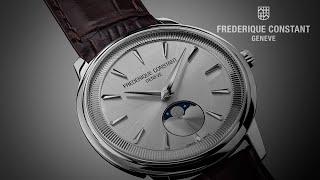 Classics Moneta Moonphase Watch by Frederique Constant