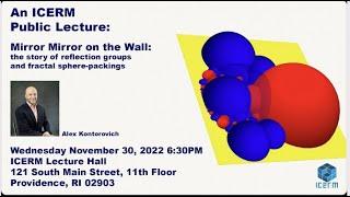 An ICERM Public Lecture: Mirror Mirror on the Wall