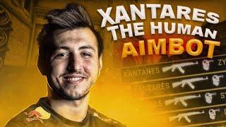 XANTARES the HUMAN AIMBOT. XANTARES CS:GO MONTAGE.