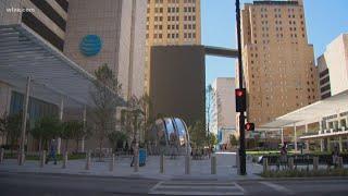 Construction of AT&T Discovery District nears completion in Downtown Dallas