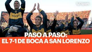 Paso A Paso: El 7-1 de Boca a San Lorenzo (Apertura 2006)