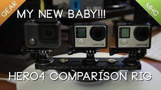 Our New GoPro Hero4 Comparison Rig