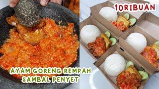 AYAM GORENG REMPAH SAMBAL PENYET 10 RIBUAN! IDE JUALAN PRAKTIS & MUDAH DAN IDE JUMAT BERKAH!