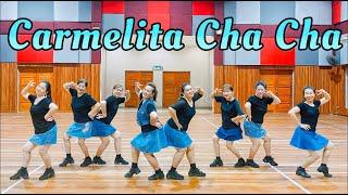 Carmelita Cha Cha - Line Dance ( Demo & Back View Walkthrough)