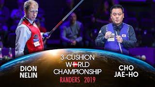 3-Cushion World Championship Randers 2019  - Dion Nelin vs Cho Jae-Ho
