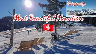 Beautiful Ski Area on the Mountain "Wolzenalp""Bergspitze" #Switzerland#@Raq SK. Channel